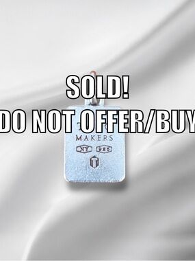 Tiffany and Co. *Limited Edition* Maker’s Mark Pendant